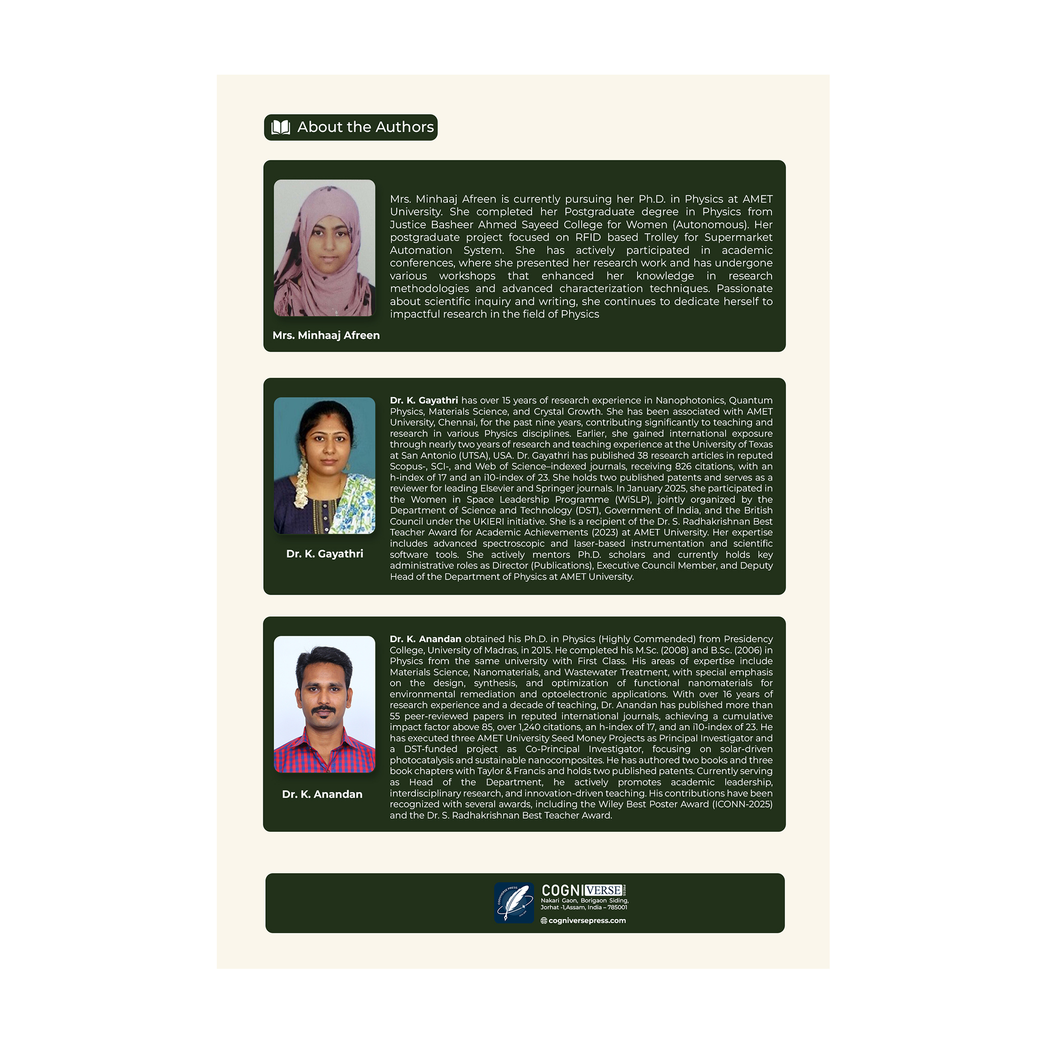 Recent Researches in Physics Focused on Sustainable Development: A Survey of Energy, Materials, Environmental and Quantum Physics Research for a Sustainable Future - Image 3